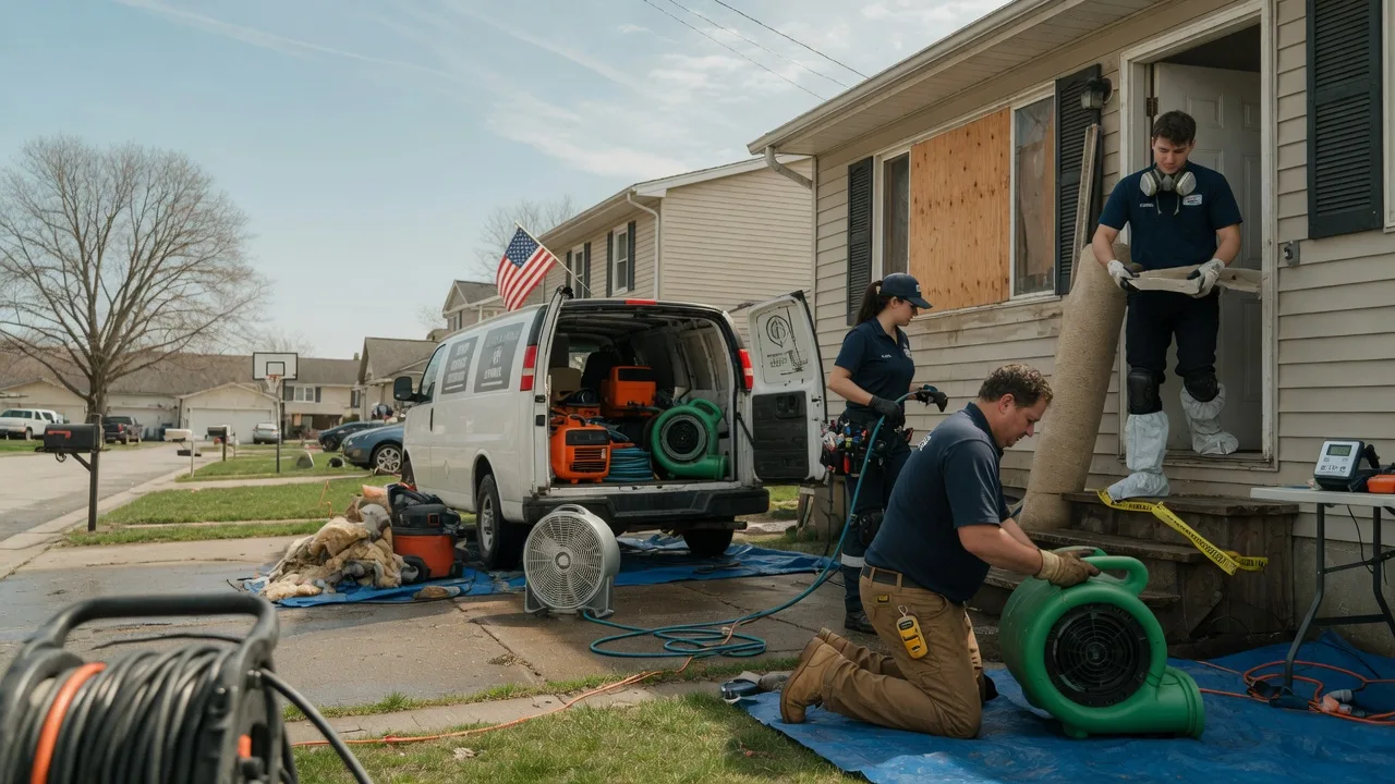 Water Damage Restoration in Washingtonville, OH near me